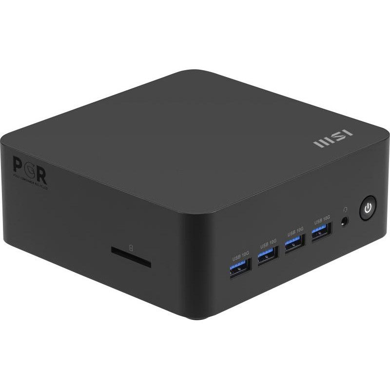 MSI Cubi Z AI 8M R7 8845HS FS 16GB 1TB W11P AMD Ryzen 7 16 Go DDR5-SDRAM 1 To SSD Windows 11 Pro Mini PC Noir · Barebone N...