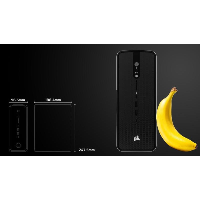 Corsair AI WORKSTATION 300 DESKTOP PC Copilot+ PC AMD Ryzen AI Max+ PRO 395 128 Go LPDDR5x-SDRAM 1 To SSD Windows 11 Home ... (image 3)