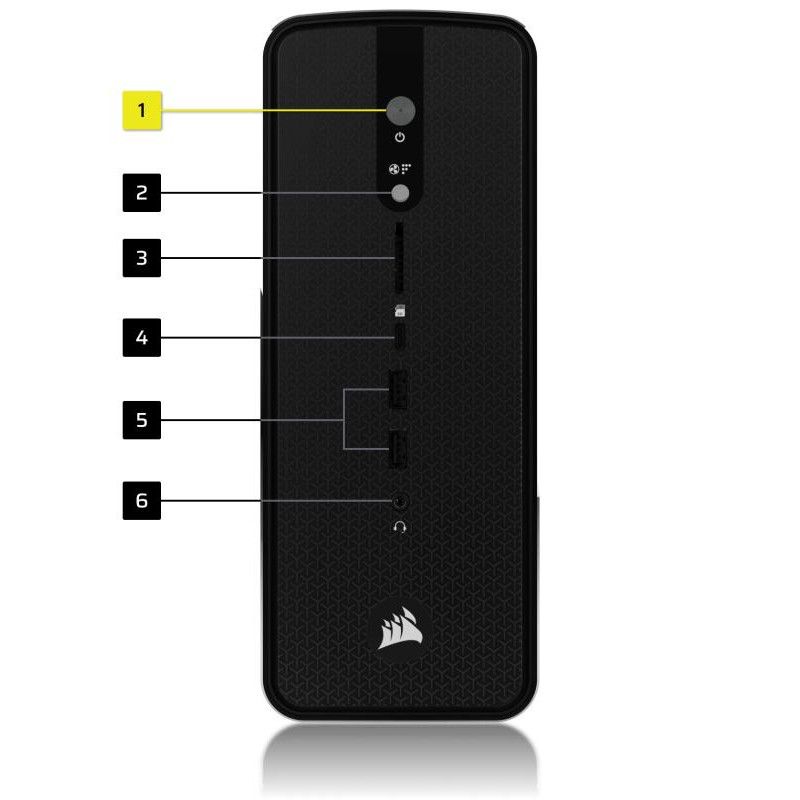 Corsair AI WORKSTATION 300 DESKTOP PC Copilot+ PC AMD Ryzen AI Max+ PRO 395 128 Go LPDDR5x-SDRAM 1 To SSD Windows 11 Home ... (image 6)