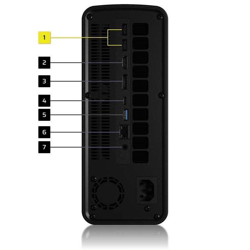 Corsair AI WORKSTATION 300 DESKTOP PC Copilot+ PC AMD Ryzen AI Max+ PRO 395 128 Go LPDDR5x-SDRAM 1 To SSD Windows 11 Home ... (image 7)