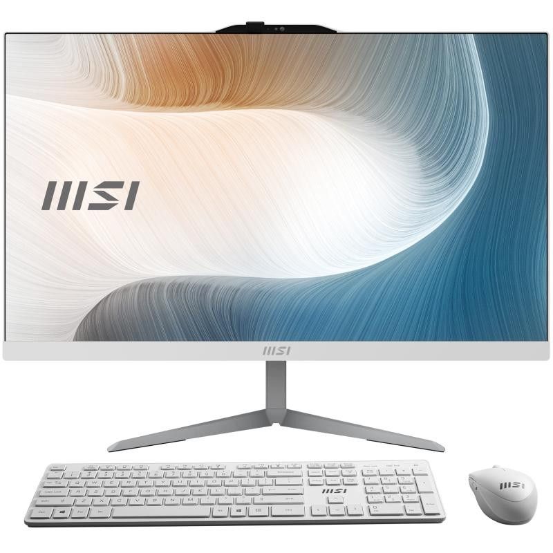 MSI Modern AM242 1M-2222EU Intel Core 3 100U 60,5 cm (23.8") 1920 x 1080 pixels PC All-in-One 8 Go DDR5-SDRAM 512 Go SSD W...