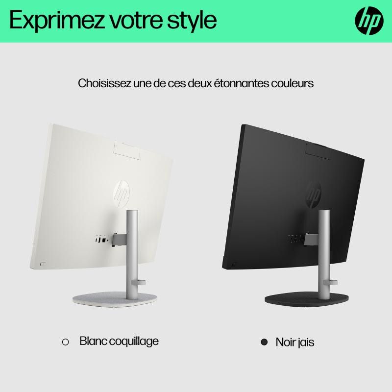 HP All-in-One 24-cr0089nf PC AMD Ryzen 7 7730U 60,5 cm (23.8") 1920 x 1080 pixels 16 Go DDR4-SDRAM 512 Go SSD Windows 11 H... (image 8)