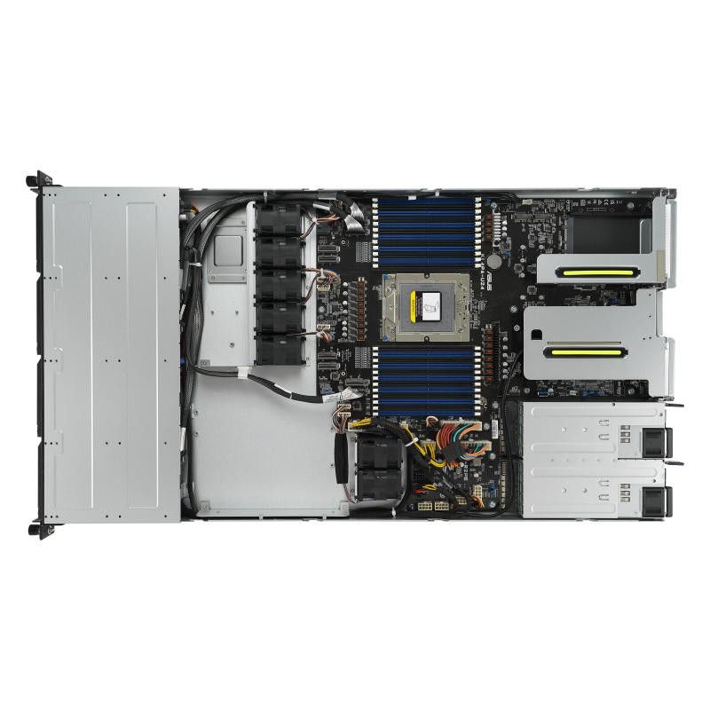 ASUS RS500A-E12-RS4U Socket SP5 Rack (1 U) Noir, Argent · Serveur · Informat Systems Strasbourg (image 2)
