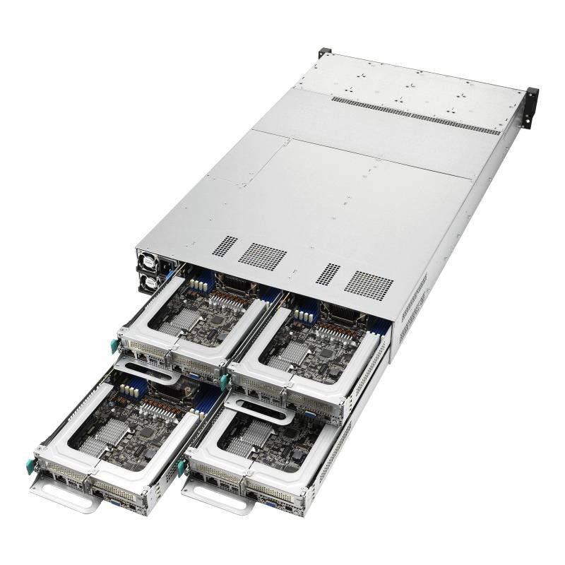 ASUS RS720Q-E11-RS8U Intel C741 LGA 4677 (Socket E) Rack (2 U) Noir, Argent · Serveur · Informat Systems Strasbourg