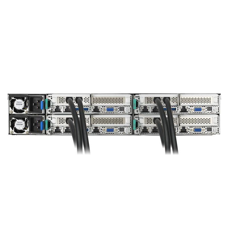 ASUS RS720Q-E11-RS8U Intel C741 LGA 4677 (Socket E) Rack (2 U) Noir, Argent · Serveur · Informat Systems Strasbourg (image 17)