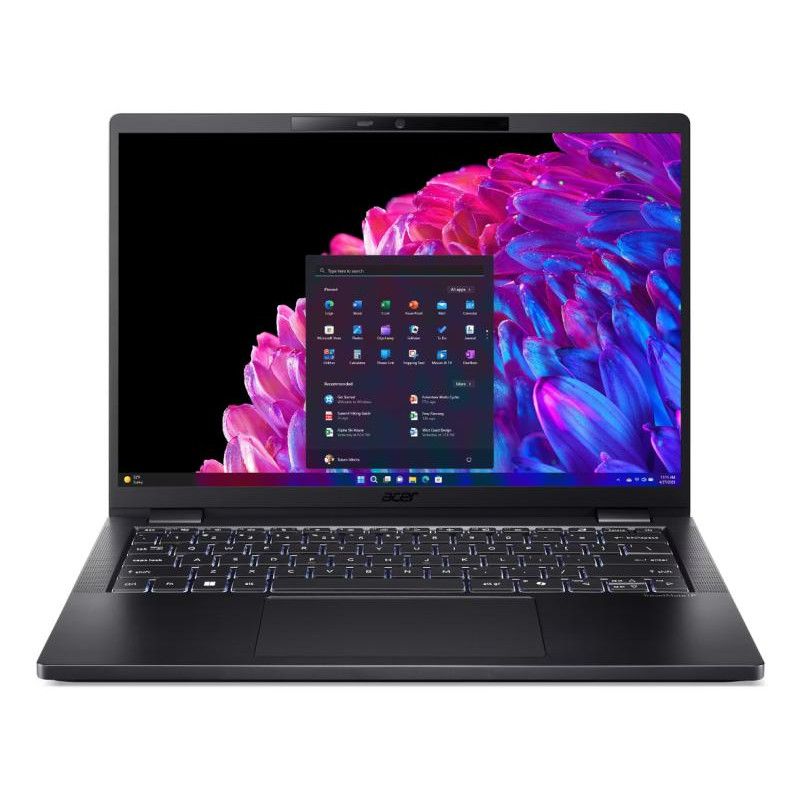 Acer TravelMate P6 TMP614-73-TCO Intel Core Ultra 5 125H Ordinateur portable 35,6 cm (14") WQXGA+ 16 Go LPDDR5x-SDRAM 512 ...