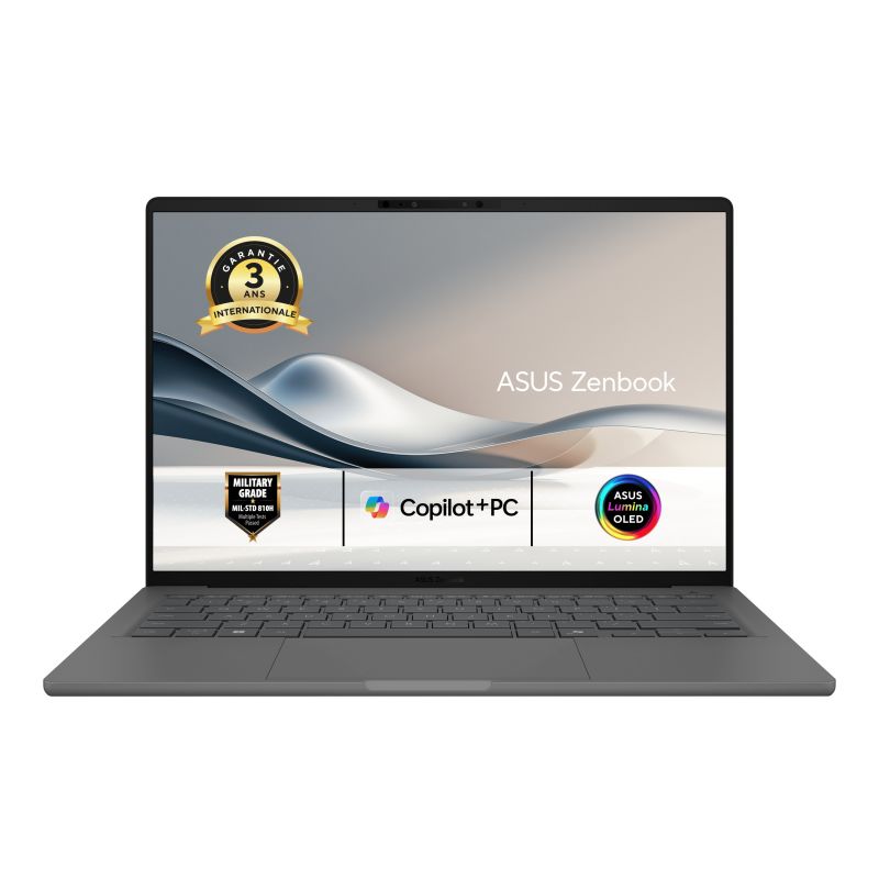 ASUS Zenbook A14 UX3407QA-QD431X Copilot+ PC Snapdragon X1-26-100 Ordinateur portable 35,6 cm (14") WUXGA 32 Go LPDDR5x-SD... (image 3)