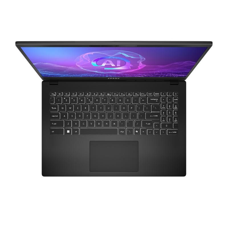 MSI Modern 15 H AI C2HMG-282FR Intel Core Ultra 9 285H Ordinateur portable 39,6 cm (15.6") Full HD 16 Go DDR5-SDRAM 512 Go... (image 9)