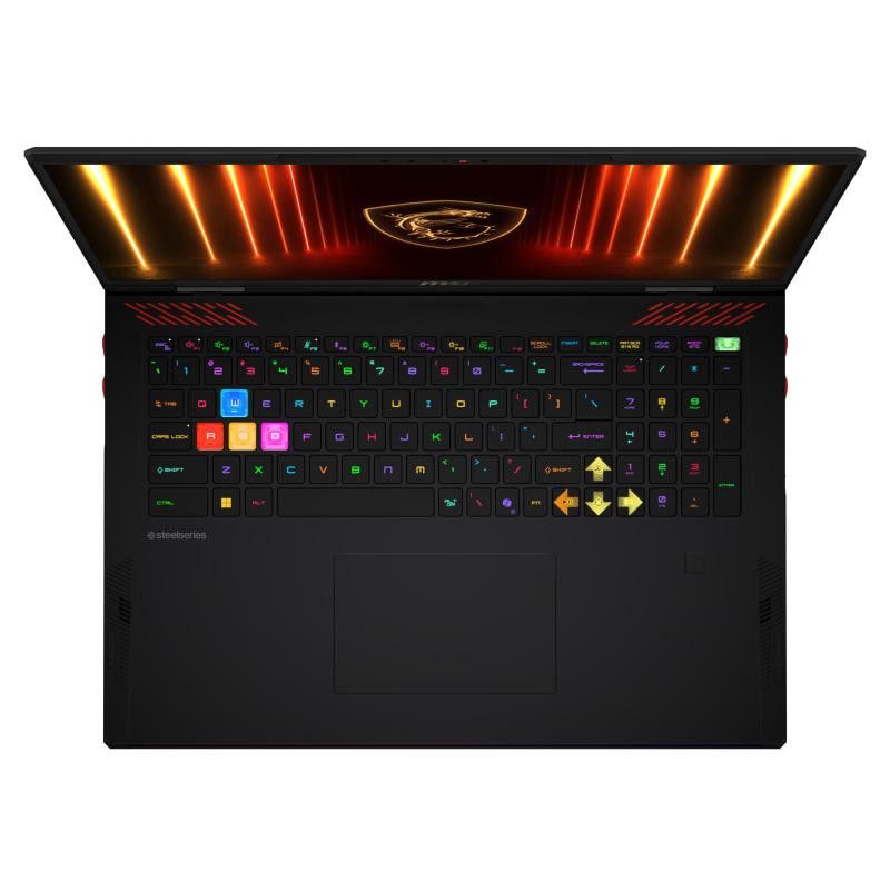 MSI Raider 18 HX AI A2XWJG-827FR Intel Core Ultra 9 285HX Ordinateur portable 45,7 cm (18") UHD+ 32 Go DDR5-SDRAM 2 To SSD... (image 11)