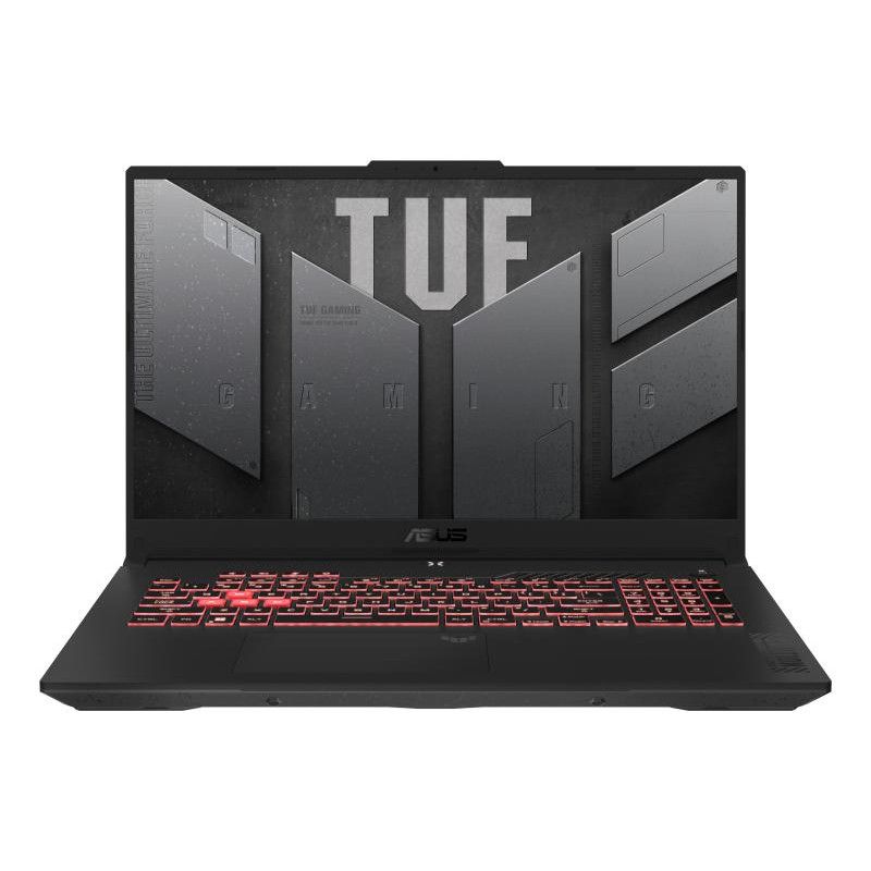 ASUS TUF Gaming A17 TUF707NUQ-ISCHX031W AMD Ryzen 7 170 Ordinateur portable 43,9 cm (17.3") Full HD 16 Go DDR5-SDRAM 512 G...