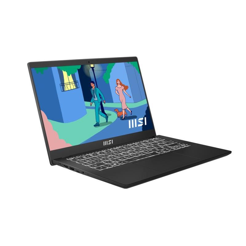 MSI Modern 14 C7M-427XFR AMD Ryzen 7 7730U Ordinateur portable 35,6 cm (14") Full HD 16 Go DDR4-SDRAM 512 Go SSD Wi-Fi 6E ...