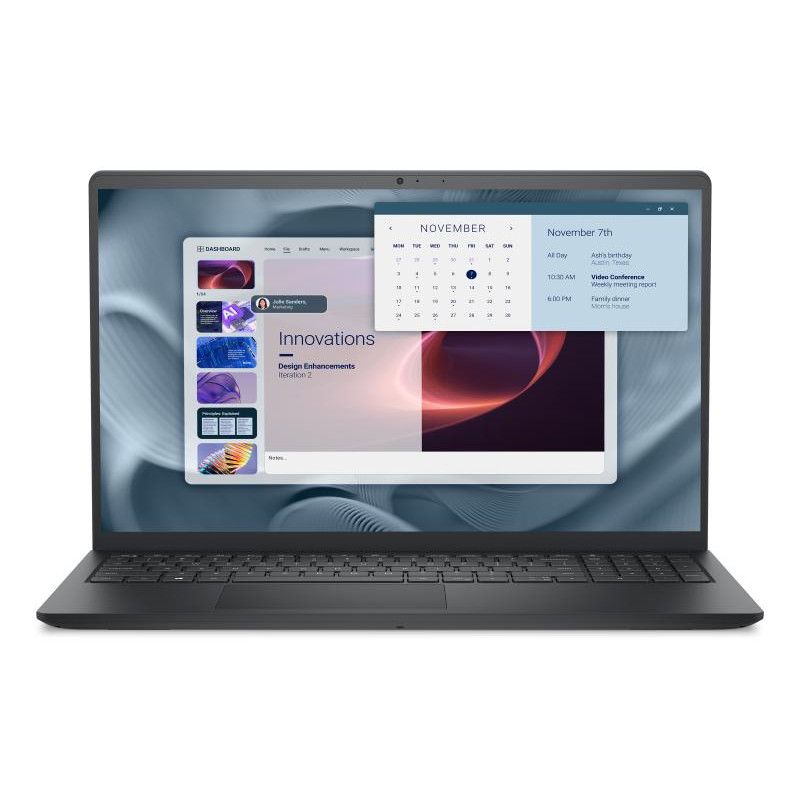 DELL Pro 15 Essential PV15250 Intel® Core i7 i7-1355U Ordinateur portable 39,6 cm (15.6") Full HD 16 Go DDR5-SDRAM 512 Go ...