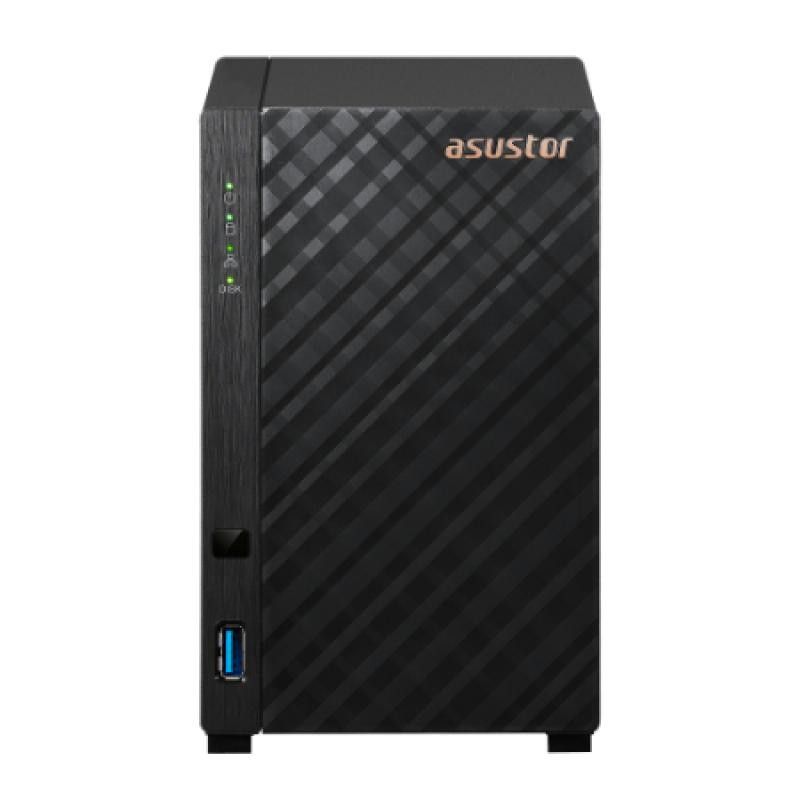 Asustor AS1202T serveur de stockage NAS Tower Realtek 1 Go DDR4 0 To ADM Noir · Serveurs NAS · Informat Systems Strasbourg