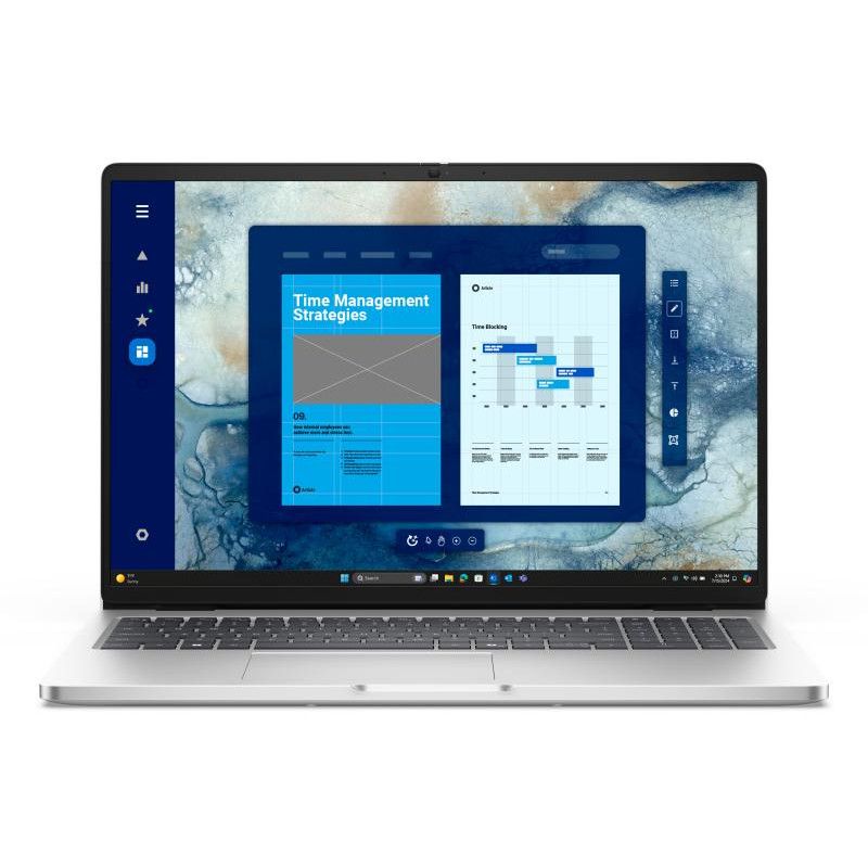 DELL Pro 16 PC16250 Intel Core Ultra 7 265U Ordinateur portable 40,6 cm (16") Full HD+ 16 Go DDR5-SDRAM 512 Go SSD Wi-Fi 6...