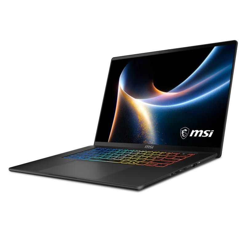 MSI Stealth 16 AI+ B3WI-001FR Copilot+ PC Intel Core Ultra 9 386H Ordinateur portable 40,6 cm (16") Quad HD+ 32 Go DDR5-SD...