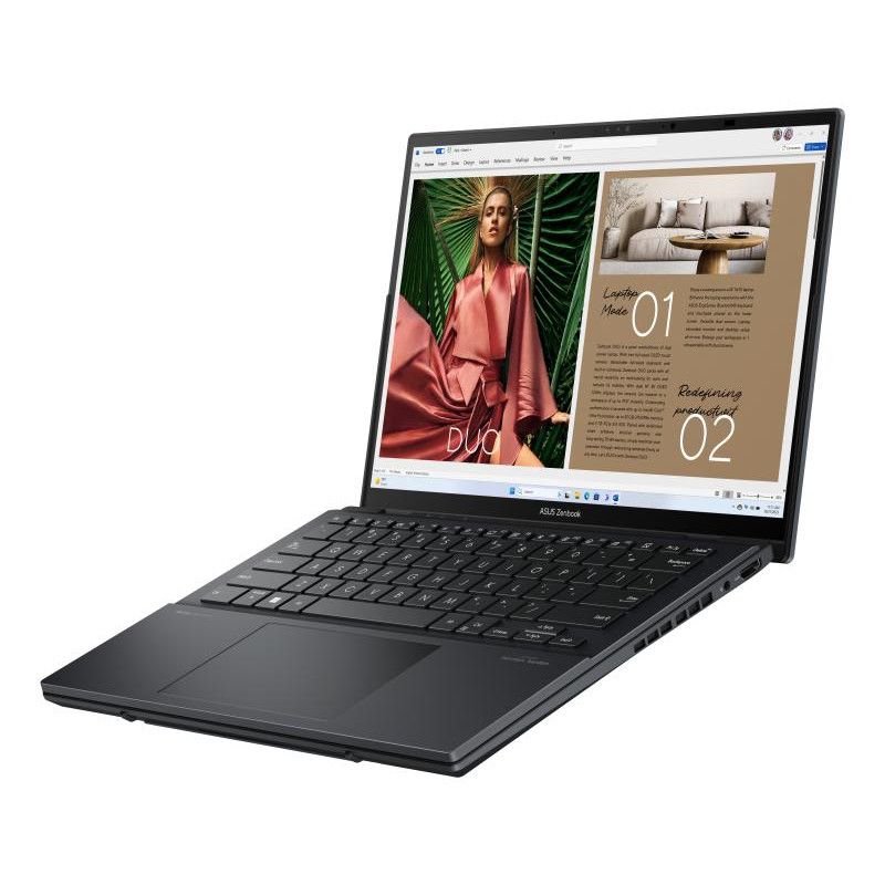 ASUS Zenbook Duo UX8406CA-ISCQL302X Intel Core Ultra 9 285H Hybride (2-en-1) 35,6 cm (14") Écran tactile WUXGA 32 Go LPDDR... (image 4)