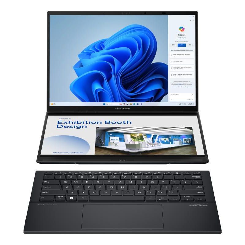 ASUS Zenbook Duo UX8406CA-ISCQL302X Intel Core Ultra 9 285H Hybride (2-en-1) 35,6 cm (14") Écran tactile WUXGA 32 Go LPDDR... (image 8)