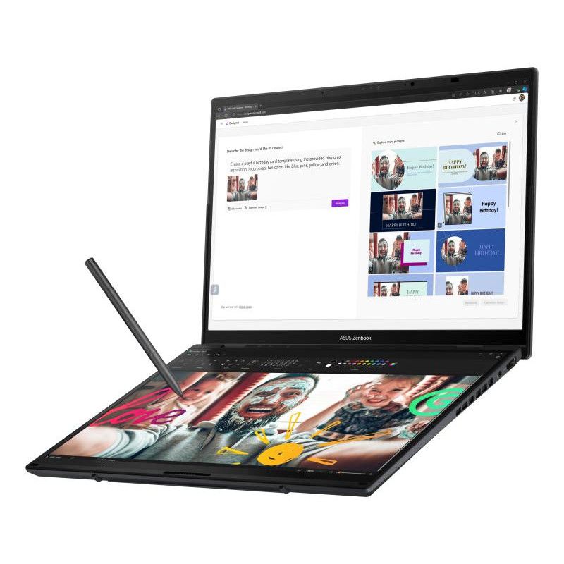 ASUS Zenbook Duo UX8406CA-ISCQL302X Intel Core Ultra 9 285H Hybride (2-en-1) 35,6 cm (14") Écran tactile WUXGA 32 Go LPDDR... (image 9)