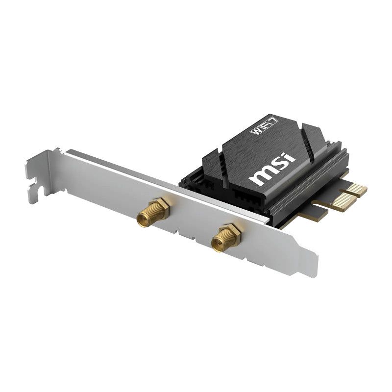 MSI HERALD BE6500 WiFi 7 PCIe Card · Cartes réseaux · Informat Systems Strasbourg