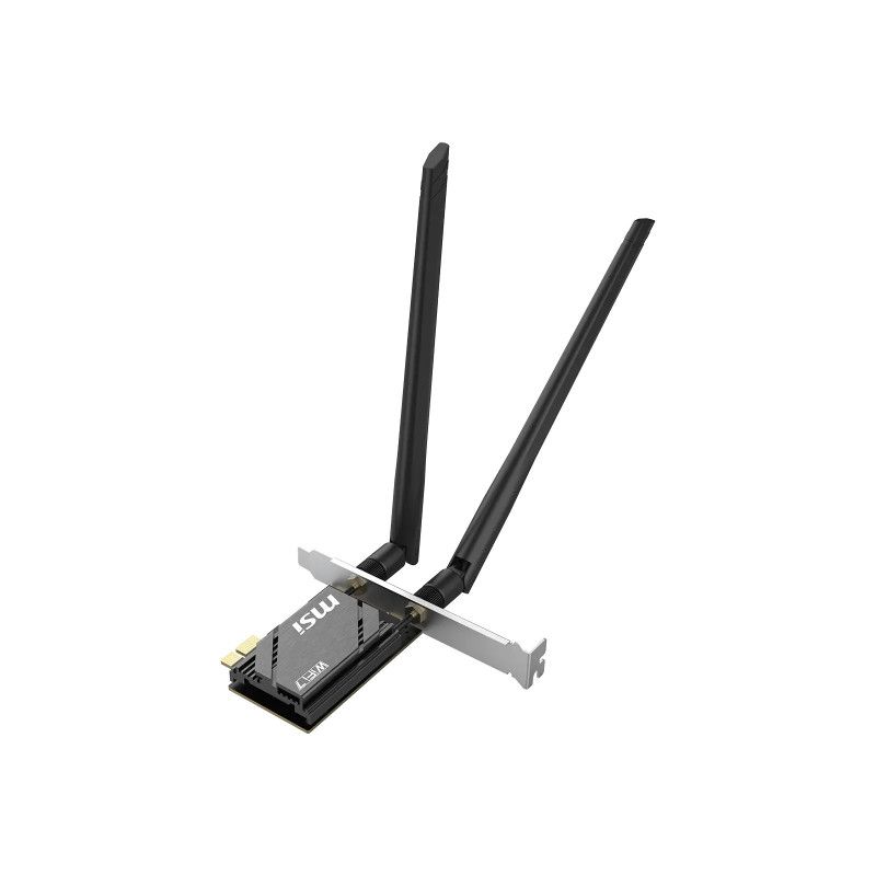 MSI HERALD BE6500 WiFi 7 PCIe Card · Cartes réseaux · Informat Systems Strasbourg (image 3)