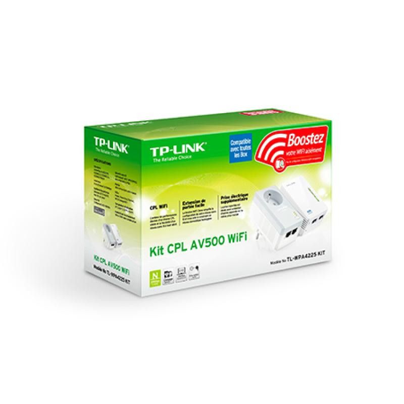 TP-Link TL-WPA4225KIT - Kit CPL AV600 + WiFi N300 · Informat Systems Strasbourg