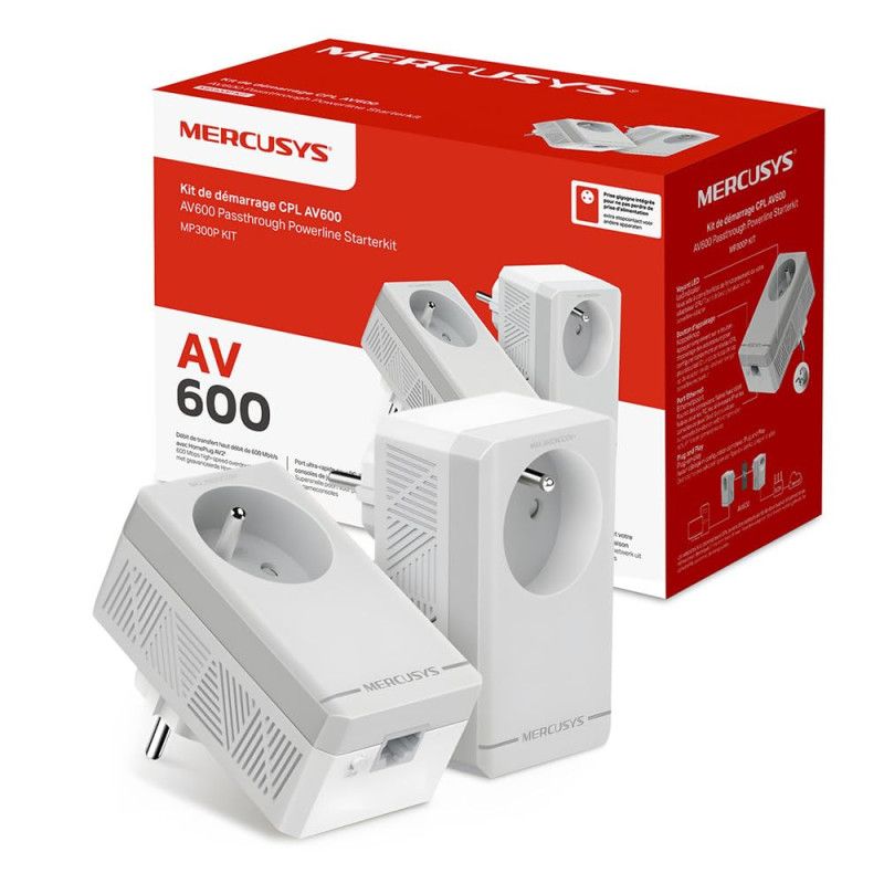 Mercusys MP300P ( Pack de 2 ) CPL *MP300P KIT · Informat Systems Strasbourg