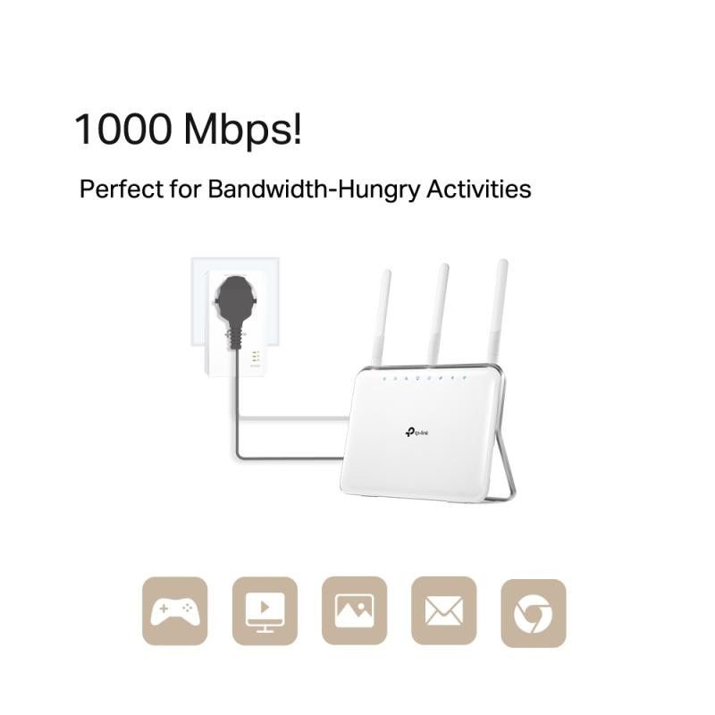 TP-LINK TL-PA7017P KIT(FR) - Kit CPL AV1000 · Informat Systems Strasbourg (image 3)
