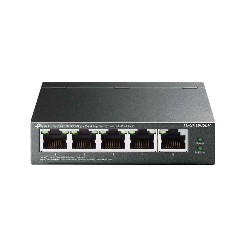 TP-LINK TL-SF1005LP - Switch de bureau 5 ports 10/100 Mbps avec 4 ports PoE · Switches · Informat Systems Strasbourg (image 2)