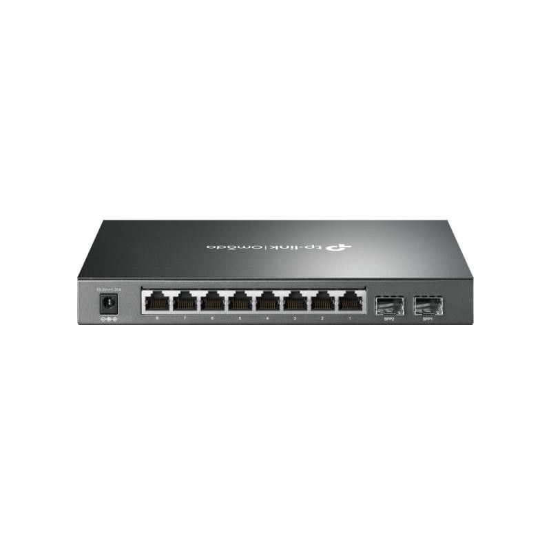 TP-Link Omada SG2210P commutateur réseau Géré L2/L2+ Gigabit Ethernet (10/100/1000) Connexion Ethernet, supportant l'alime...
