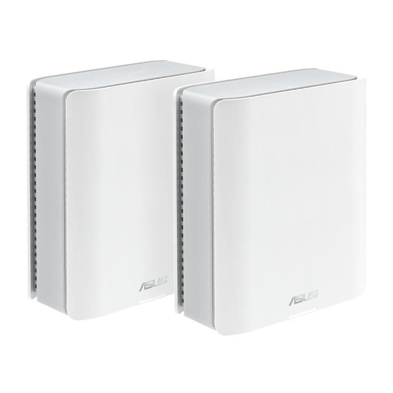 ASUS ZenWiFi BT8 (2-pack) Tri-bande (2,4 GHz / 5 GHz / 6 GHz) Wi-Fi 7 (802.11be) Blanc 3 Interne · Routeurs · Informat Sys...