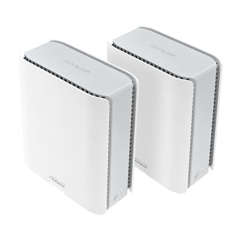 ASUS ZenWiFi BT8 (2-pack) Tri-bande (2,4 GHz / 5 GHz / 6 GHz) Wi-Fi 7 (802.11be) Blanc 3 Interne · Routeurs · Informat Sys... (image 6)