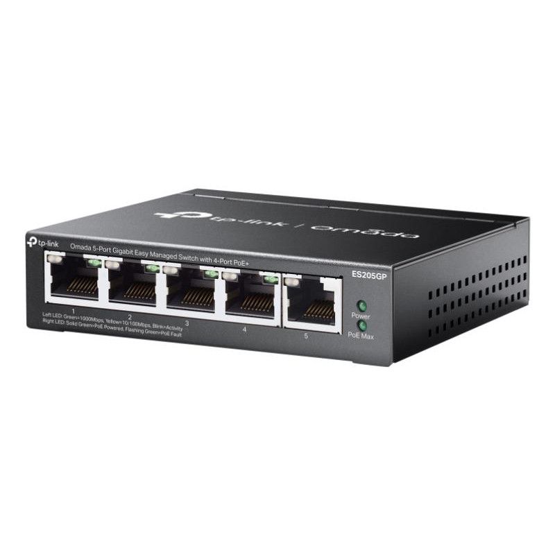 TP-LINK OMADA SWITCH 5Ports PoE *ES205GP · Routeurs · Informat Systems Strasbourg (image 3)