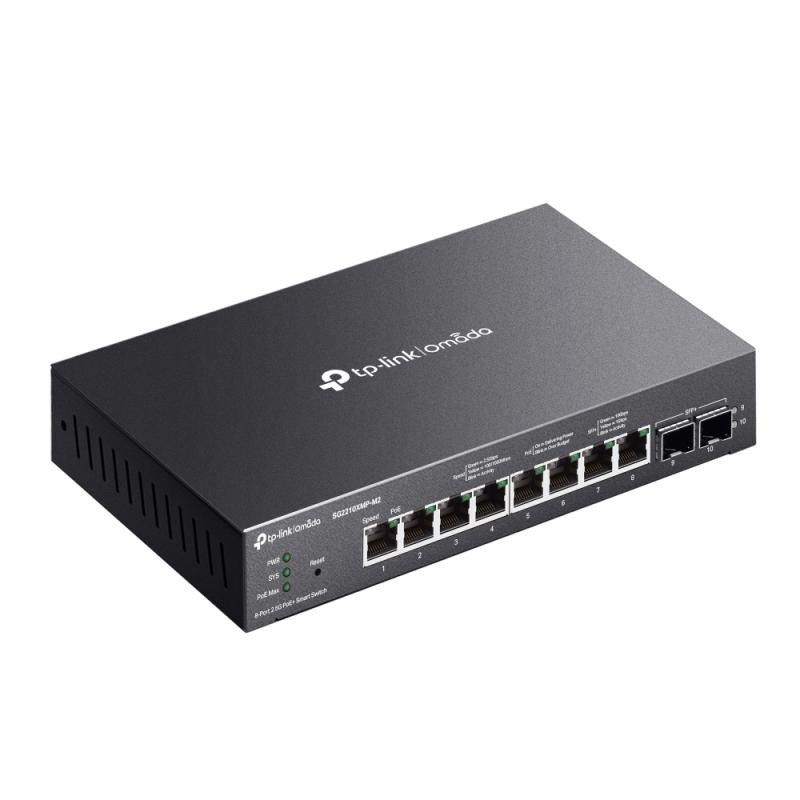 TP-Link Omada SG2210XMP-M2 commutateur réseau Géré L2/L2+ 2.5G Ethernet (100/1000/2500) Connexion Ethernet, supportant l'a... (image 3)