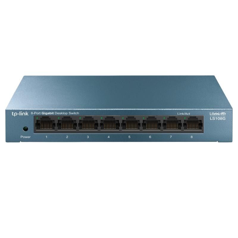TP-Link LiteWave LS108G - Switch de bureau 8 ports 10/100/1000 Mbps · Switches · Informat Systems Strasbourg