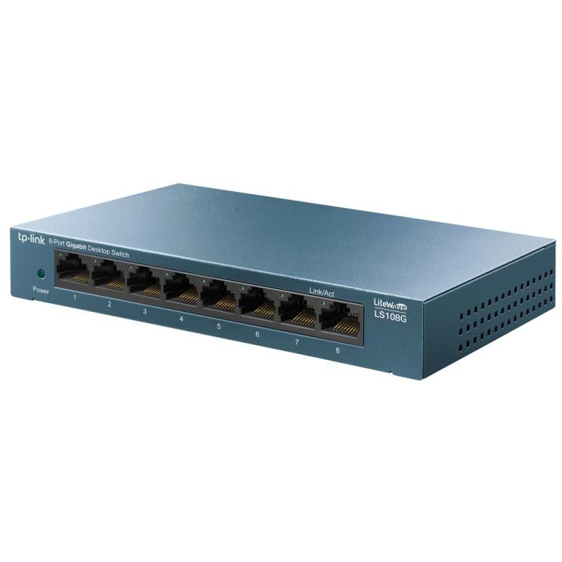 TP-Link LiteWave LS108G - Switch de bureau 8 ports 10/100/1000 Mbps · Switches · Informat Systems Strasbourg (image 2)