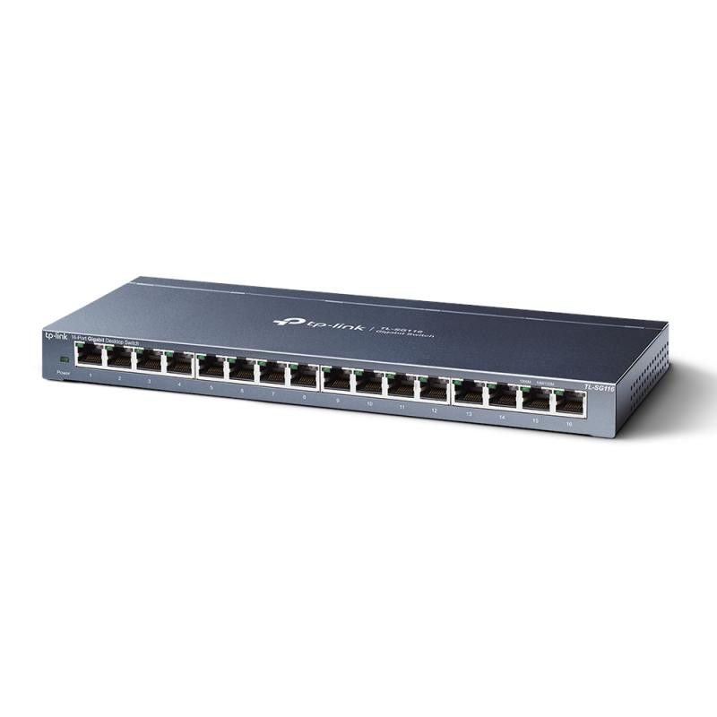 TP-LINK TL-SG116 - Switch de bureau 16 ports Gigabit · Gigabit Ethernet · Informat Systems Strasbourg