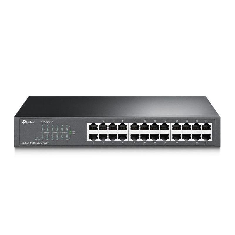 TP-LINK TL-SF1024D v2 - Switch 24 ports 10/100 Mbps · Switches · Informat Systems Strasbourg