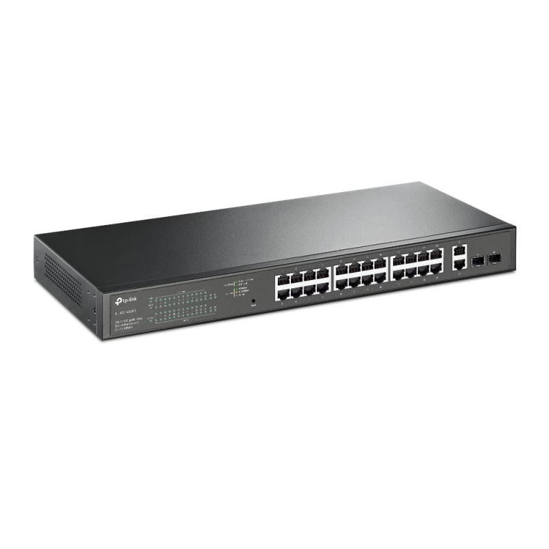 TP-LINK -TL-SG1428PE - Smart Switch Gigabit Easy 28 ports dont 24 ports POE+ · Gigabit Ethernet · Informat Systems Strasbourg (image 2)
