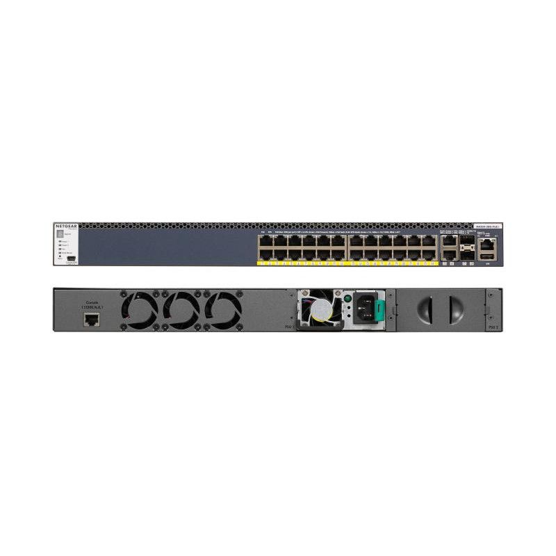 NETGEAR M4300 28G PoE+ MANAGED SWITCH W/APS1000W (GSM4328PB) · Informat Systems Strasbourg