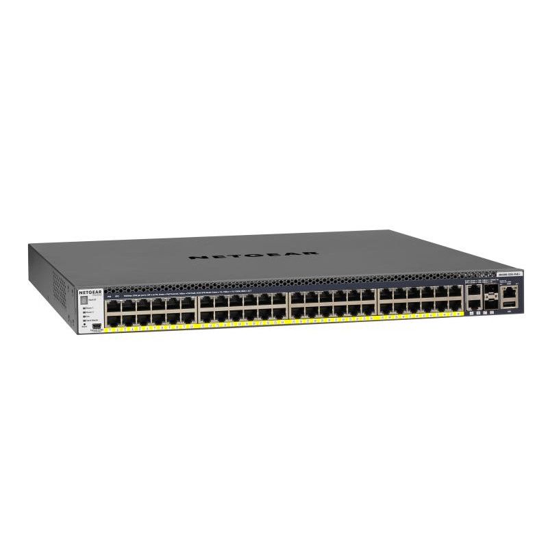 NETGEAR M4300 52G PoE+ MANAGED SWITCH W/APS1000W (GSM4352PB) · Gigabit Ethernet · Informat Systems Strasbourg
