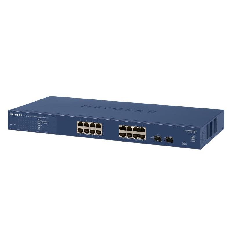 NETGEAR GS716T Géré L2/L3 Gigabit Ethernet (10/100/1000) Noir · Informat Systems Strasbourg (image 5)