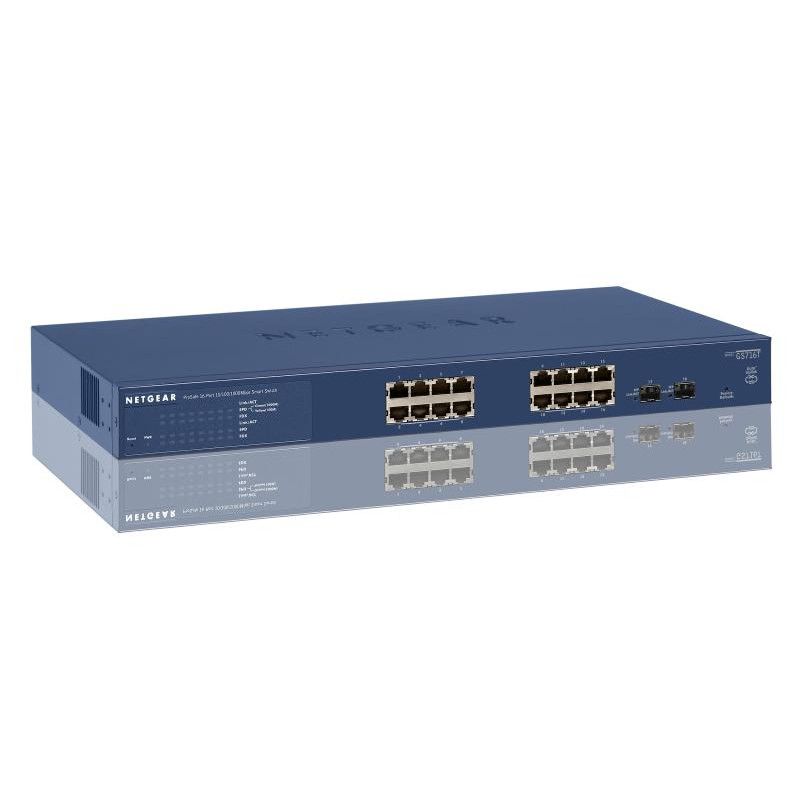NETGEAR GS716T Géré L2/L3 Gigabit Ethernet (10/100/1000) Noir · Informat Systems Strasbourg (image 6)