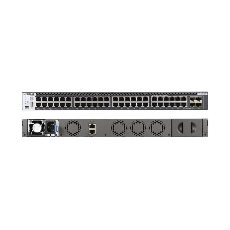 NETGEAR XSM4348CS Géré 10G Ethernet (100/1000/10000) 1U Gris · Switches · Informat Systems Strasbourg