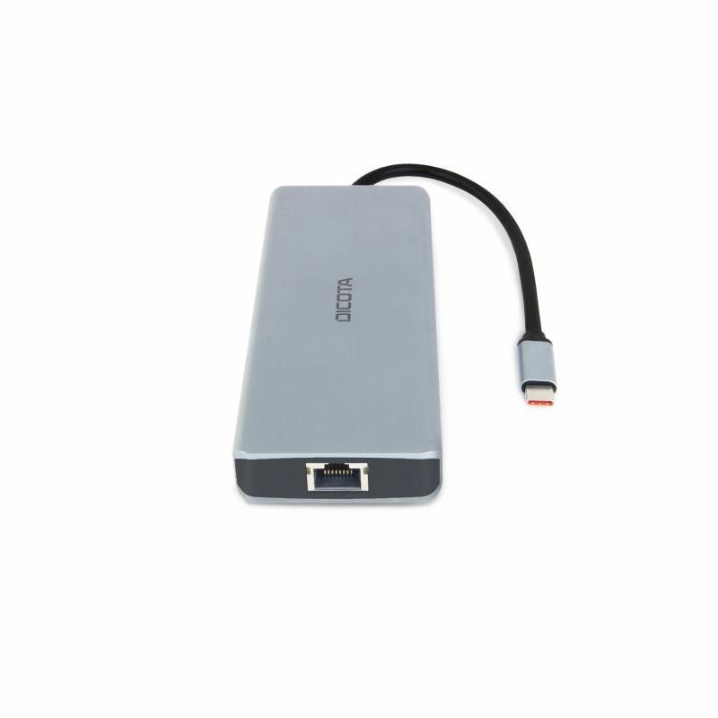 DICOTA D32065 hub & concentrateur USB 3.2 Gen 1 (3.1 Gen 1) Type-C Argent · Dock Station · Informat Systems Strasbourg (image 5)
