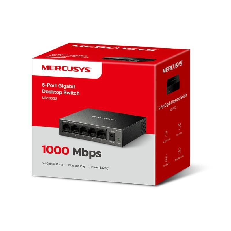 Mercusys Switch 5 Ports Gigabit *MS105GS · Switches · Informat Systems Strasbourg (image 4)