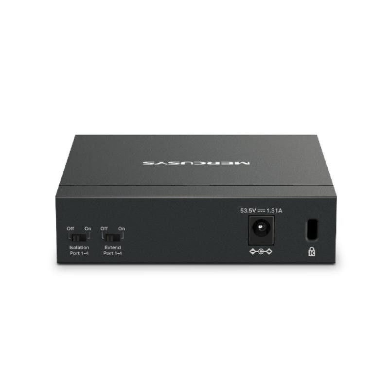 Mercusys MS105GP commutateur réseau Gigabit Ethernet (10/100/1000) Connexion Ethernet, supportant l'alimentation via ce po... (image 3)