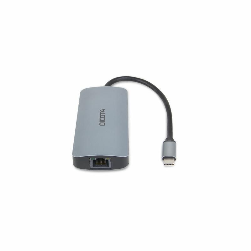 DICOTA D32062 hub & concentrateur USB Type-C Argent · Switches · Informat Systems Strasbourg (image 5)