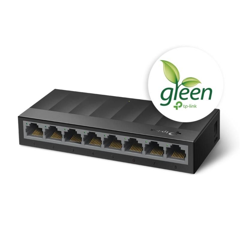 TP-LINK LS1008G - Switch de bureau 8 ports Gigabit - 10/100/1000 Mbps · Switches · Informat Systems Strasbourg (image 2)
