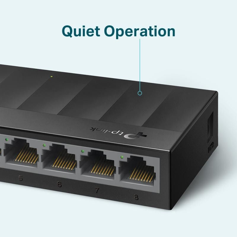 TP-LINK LS1008G - Switch de bureau 8 ports Gigabit - 10/100/1000 Mbps · Switches · Informat Systems Strasbourg (image 4)