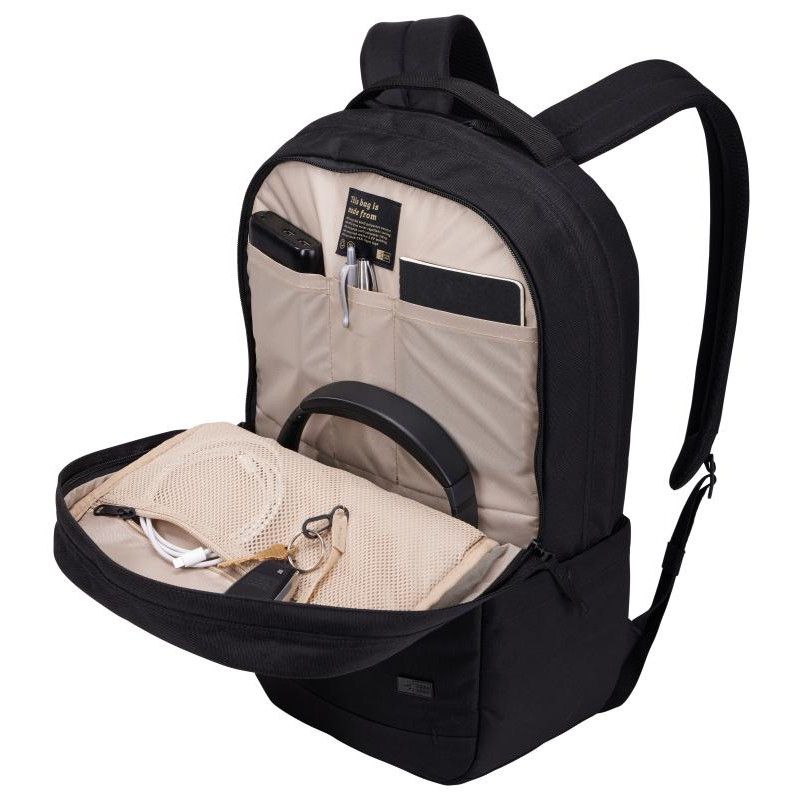 Case Logic Invigo Eco INVIBP116 Black 39,6 cm (15.6") Sac à dos Noir · Sacs et sacoches · Informat Systems Strasbourg (image 6)